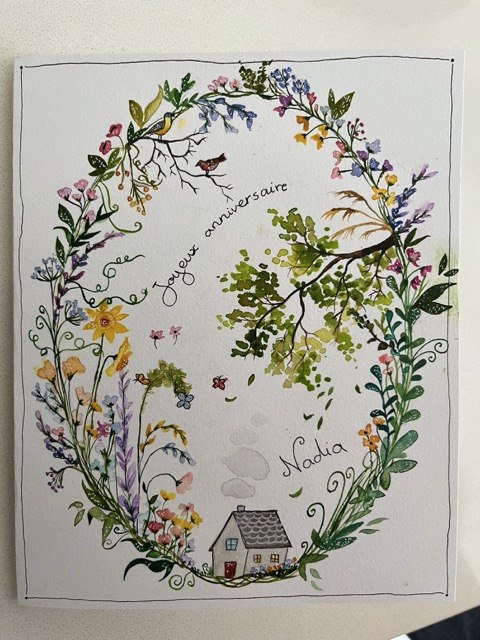 Petite maison florale