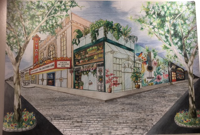 Ville en perspective