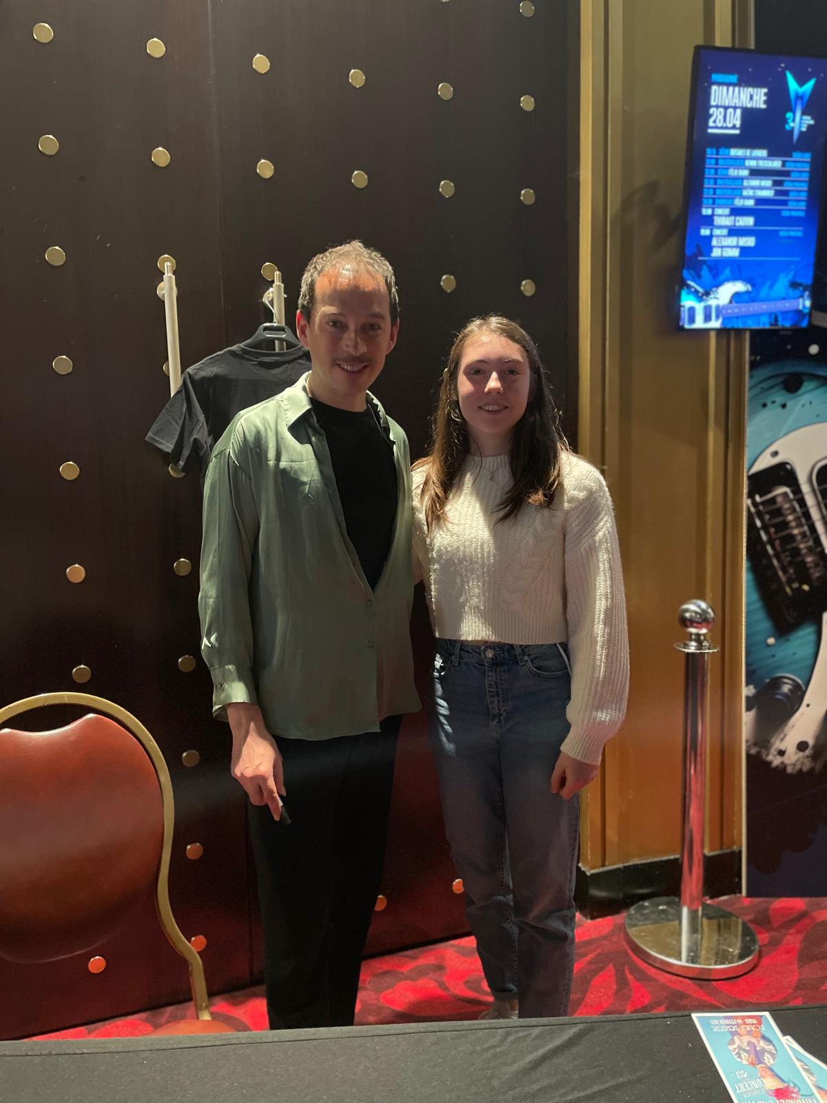 Thibault Cauvin et Éléonore May